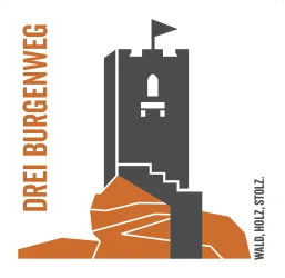 Wandermarkierung - Drei Burgenweg