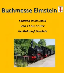 Buchmesse am Kuckucksbahnhof in Elmstein