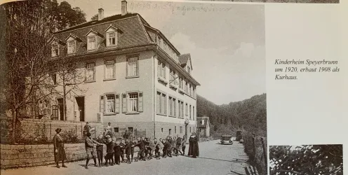 ehemaliges Kinderheim in Speyerbrunn