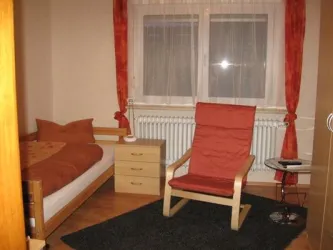 FEWO EG Wohn-/Schlafraum (© FErienwohnung Bieberstein)