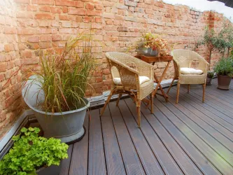 Terrasse (© Hofgarten Rosa)