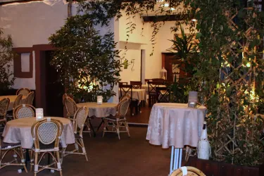 Romantischer Innenhof
