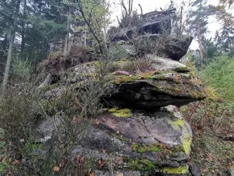 Felsgruppe u. Naturdenkmal Zähnblicker