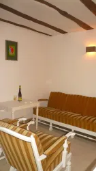 Sitzecke im Doppelzimmer