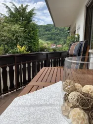 Terrasse mit herrlicher Aussicht