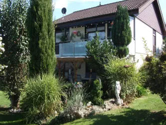 Haus mit Terrasse (© Gästehaus Bolz)