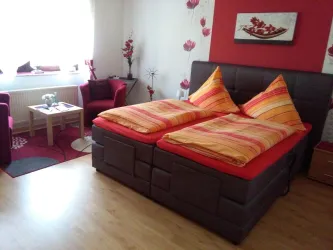 Burgunderzimmer (© Gästehaus Bolz)