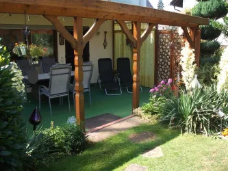 Terrasse-Toscanazimmer (© Gästehaus Bolz)