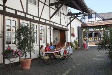 Hof des Weingut Rinck-Wüst