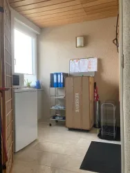 FeWo Knittel, Podest / Treppenaufgang vor FeWo