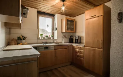 Küche (© Ferienhaus Kallstadt)