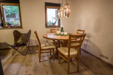 Essbereich (© Ferienhaus Kallstadt)