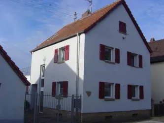 Privatzimmer Bechtel, Außenansicht