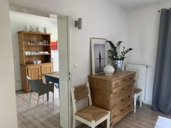 Blick aus dem Schlafzimmer in die Küche