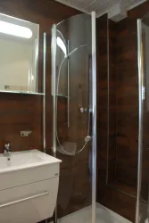 Burgunder Badezimmer