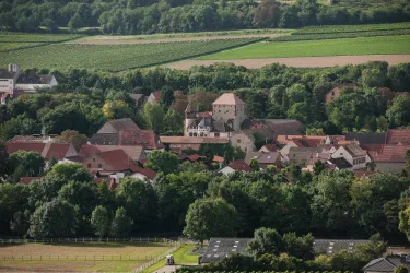 Blick auf Wachenheim im Zellertal (© VG Monsheim Fotograf Carsten Costard)