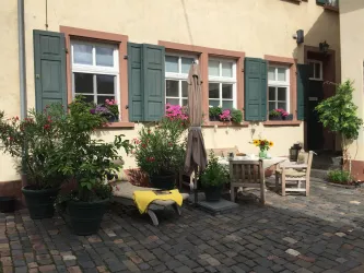 Ruheplatz im Hof