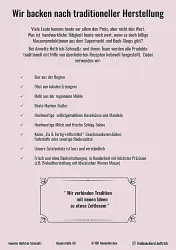 Flyer Rückseite Feinbäckerei und Garten-Café Hettr