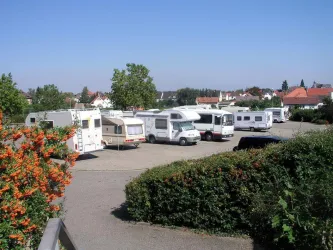 Wohnmobilstellplatz Edenkoben Foto Döringer 2006 (© Stadt Edenkoben)