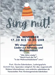 Sing mit! Prot. Kirchengemeinde Edenkoben