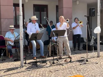 Jazz am Lederstrumpfbrunnen