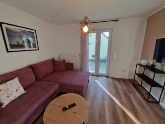 Sofa mit TV