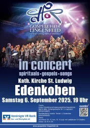 Plakat in concert
