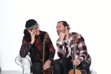 Marcel Adam und Sohn Yann Loup (© Sabine Jung)