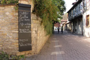 ... immer wieder nette Zwischenstops in den Höfen
