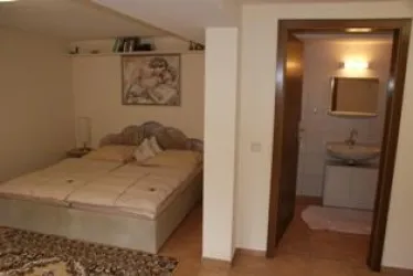 Sicht auf Badezimmer