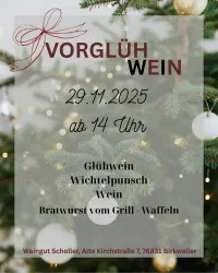 Vorglüh Wein (© Weingut Scholler)