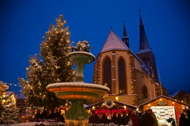 Winterliche Stimmung auf dem Deidesheimer Weihnachtsmarkt