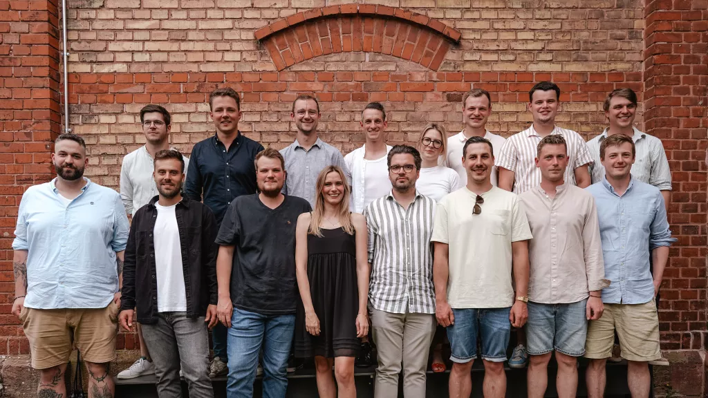 Gruppenfoto der aktuellen Jungen Pfalz