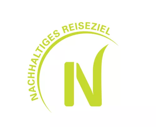 Siegel Nachhaltiges Reiseziel (© TourCert) Siegel Nachhaltiges Reiseziel