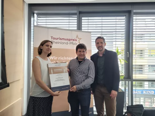 Nominierung für den Tourismuspreis