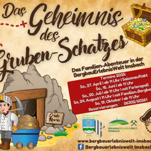 Plakat "Geheimnis des Grubenschatzes" Plakat "Geheimnis des Grubenschatzes"