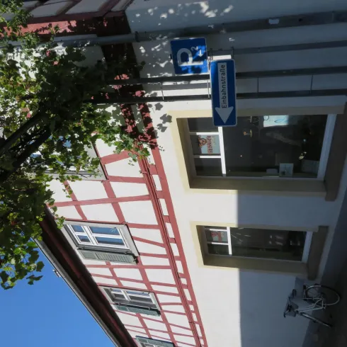 Einfahrt Parkplatz P2