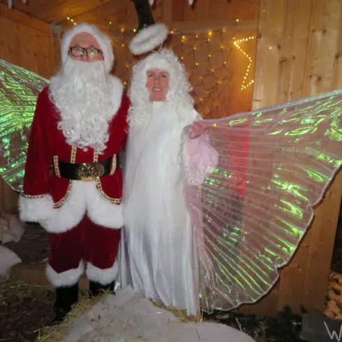 Nikolaus und Engel Nikolaus und Engel