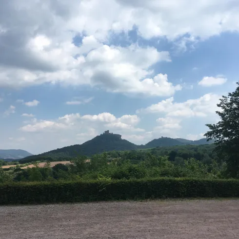 Parkplatz Trifelsblick (© Verein SÜW Annweiler e.V.)