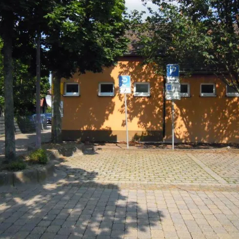 Barrierefreier Parkplatz in der Sommerstraße