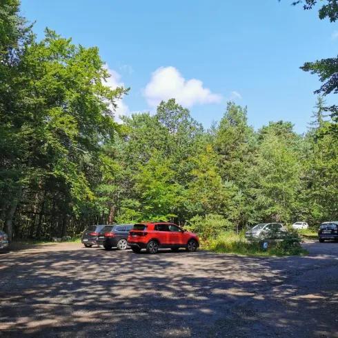 Wanderparkplatz Totenkopfhütte (© Büro für Tourismus Maikammer)