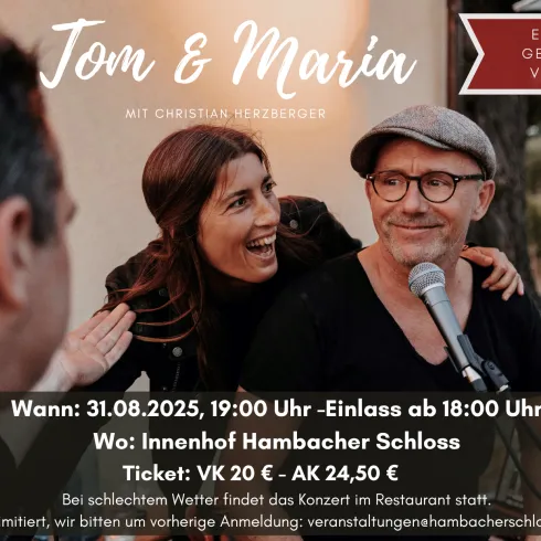 Tom und Maria Musikdinner (© Tom & Maria) Tom und Maria Musikdinner (© Tom & Maria)