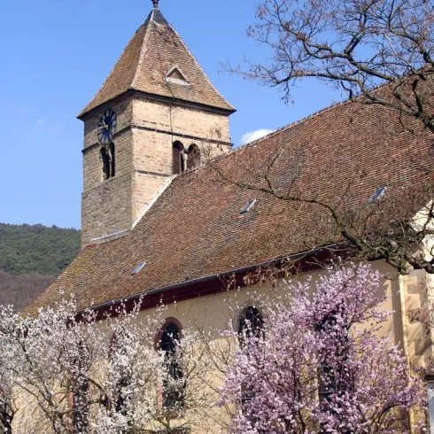 Gimmeldinger Kirche (© Rolf Schädler)