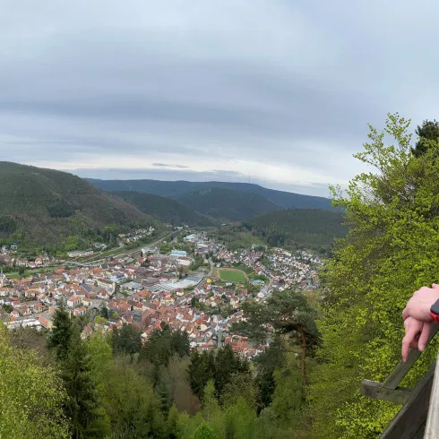 Aussicht Dicker Stein Turm Aussicht Dicker Stein Turm