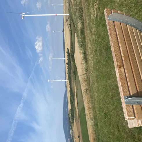 Ruheliege am Panoramarundweg Wartturm