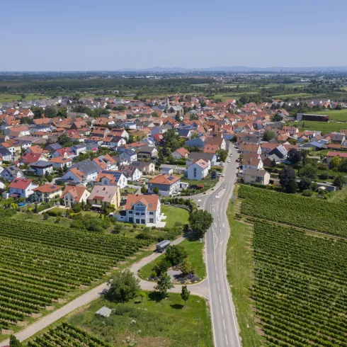 Ellerstadt Luftbild (© Stobbe)