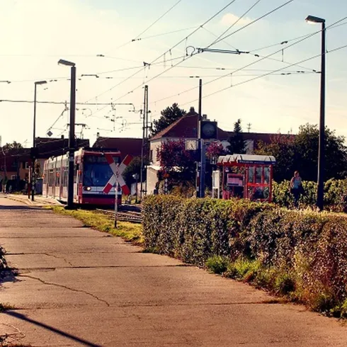 Haltestelle Ost Ellerstadt