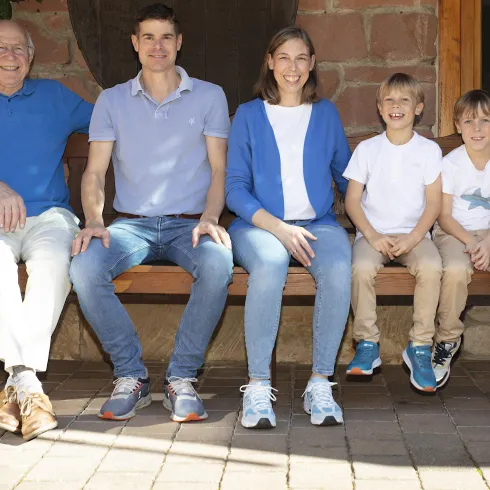 Familienbild (© Weingut Herbert Hammel)
