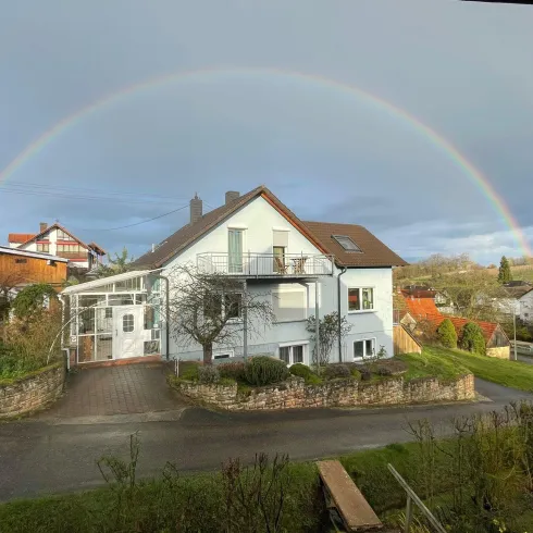 Ausblick Fewo Hortensie (© Harald Lehmann) Ausblick Fewo Hortensie (© Harald Lehmann)