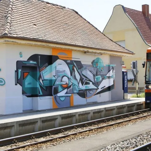 Straßenbahnhaltestelle Gönnheim